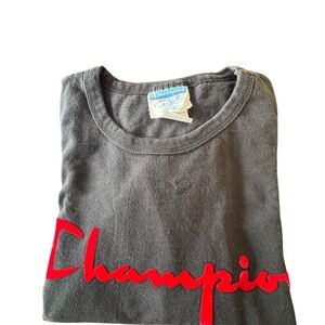 Champion long sleeve Black Tee